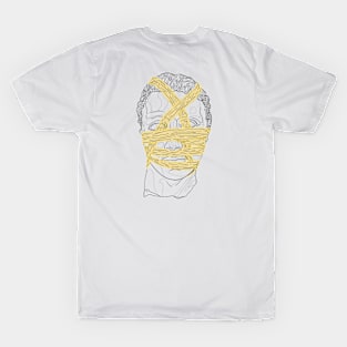 Head of St. John the Baptist Gold Bandage Shaded T-Shirt